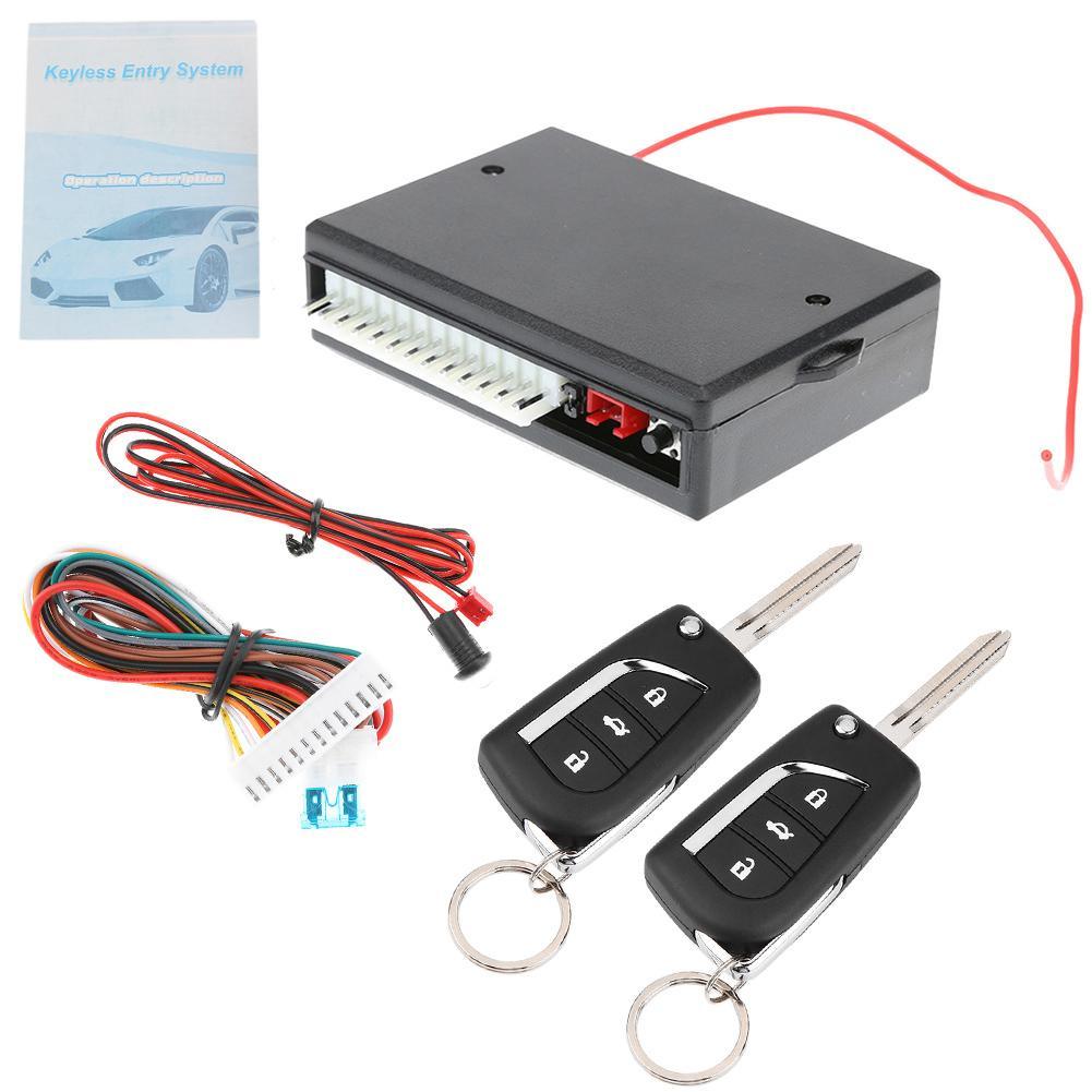 Car Remote Central Door Lock Keyless System Central Locking with Remote Control Car Alarm Systems Auto Remote Central Kit - DRE's Electronics and Fine Jewelry