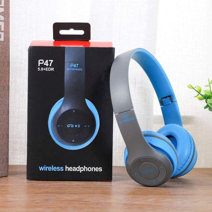 Multifunctional Wireless Stereo Bluetooth Headphone MP3 Player FM Radio Headset for iOS Android Men Women