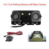 ANLUD PZ451 3 in 1 Car Parking Sensors with Rear Camera LED Light Detector Buzzer Alarm Park - DRE's Electronics and Fine Jewelry