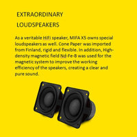 MIFA X5 Speaker Subwoofer USB 3.5mm Heavy Bass Multimedia Speaker with Enhanced Sound - DRE's Electronics and Fine Jewelry