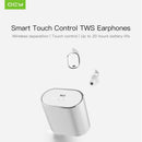 IPX4 Waterproof QCY T1 PRO TWS Touch Control Bluetooth Earphones Wireless Headset Noise Cancelling with MIC,750mAh Charging Case - DRE's Electronics and Fine Jewelry