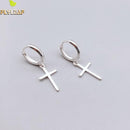 Flyleaf 925 Sterling Silver Cross Dangle Earrings For Women New Trend Lady Fashion Jewelry Pendientes Mujer Moda - DRE's Electronics and Fine Jewelry