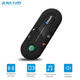 ANLUD Wireless Bluetooth Handsfree Car Kit Multipoint Speakerphone MP3 Music Player Sun Visor - DRE's Electronics and Fine Jewelry: Online Shopping Mall