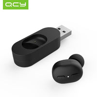 QCY Mini1 Teen Bluetooth Headset Magnet USB Charger Sport Wireless Headphone 3D Stereo - DRE's Electronics and Fine Jewelry