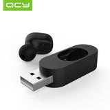 QCY Mini1 Teen Bluetooth Headset Magnet USB Charger Sport Wireless Headphone 3D Stereo - DRE's Electronics and Fine Jewelry: Online Shopping Mall