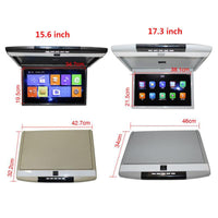 Factory manufacturer 13.3 /15.6/17.3 inch MP5 overhead car bus roof mounted monitor tv flip down car monitor - DRE's Electronics and Fine Jewelry