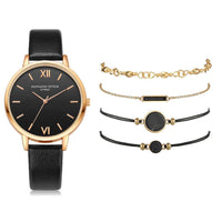 5pcs Women's Luxury Watch Set - Gift For Her - DRE's Electronics and Fine Jewelry