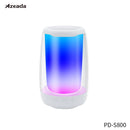 PRODA/AZEADA Midone Mini PD-S800 TWS Wireless Speaker 1200mAh With TF Card FM 360 Degree LightShow Portable Outdoor Speakers - DRE's Electronics and Fine Jewelry