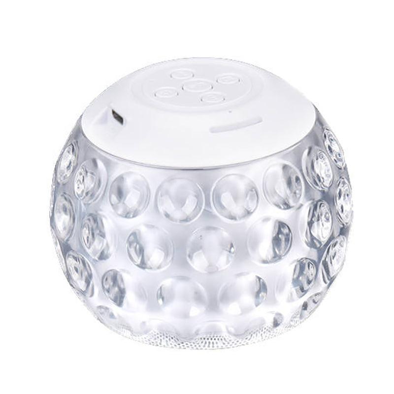 Amazon Hot Sale Two Channel Colorful LED Light Bedside Lamp Blue Tooth Mini Portable Speaker MP3 Playerv