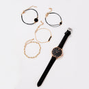 5pcs Women's Luxury Watch Set - Gift For Her - DRE's Electronics and Fine Jewelry