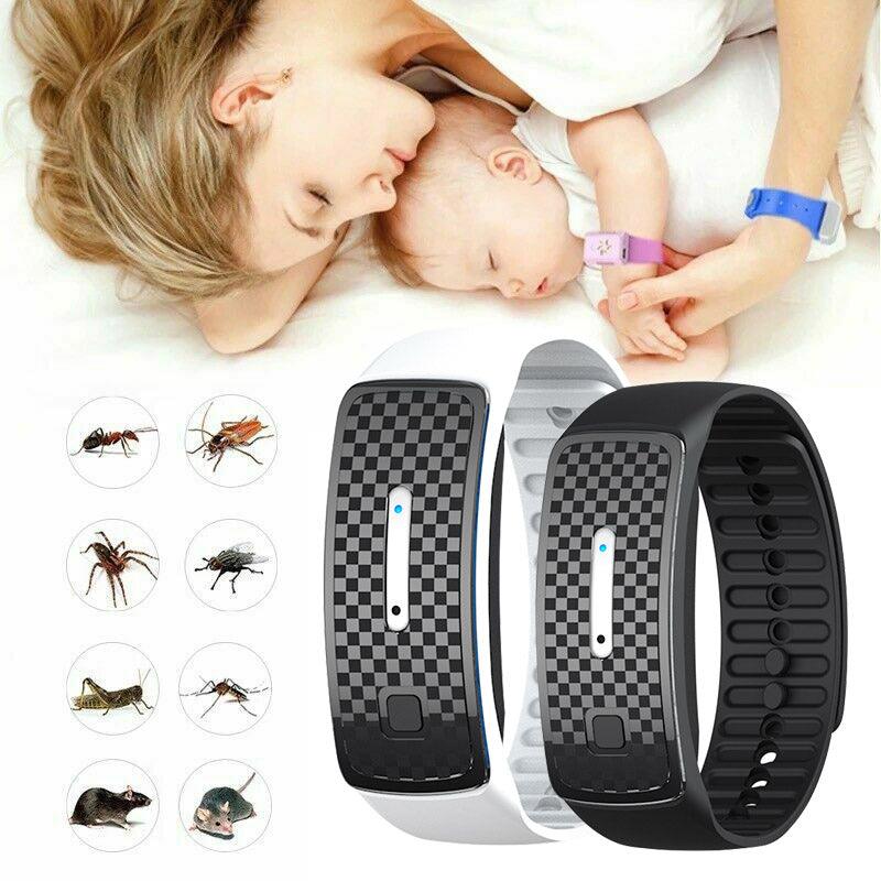 M30 Electronic Mosquito Repellent Bracelet Portable Watch Ultrasonic Physical Insect Pest Repeller Wristband Outdoor Dropship - DRE's Electronics and Fine Jewelry