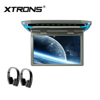 XTRONS 10.2 inch HD Screen Roof Mount Flip Down Monitor / Car Ceiling Mount Monitor Bus LCD TV - DRE's Electronics and Fine Jewelry