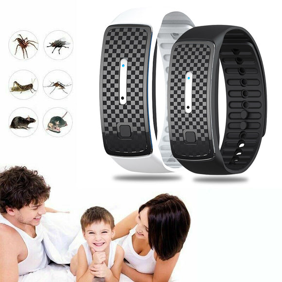 M30 Electronic Mosquito Repellent Bracelet Portable Watch Ultrasonic Physical Insect Pest Repeller Wristband Outdoor Dropship