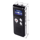 8GB Voice Activated Recorder Lectures Meetings Interviews Digital Voice Recorder Audio Recorder Mini Portable Tape Dictaphone - DRE's Electronics and Fine Jewelry