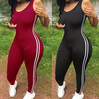 New Bodycon Pants Long Jumpsuits Women Macacao Party Rompers Jumpsuits Sleeveless Overalls Retro Strapless Playsuits Oversized - DRE's Electronics and Fine Jewelry