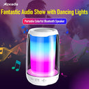 PRODA/AZEADA Midone Mini PD-S800 TWS Wireless Speaker 1200mAh With TF Card FM 360 Degree LightShow Portable Outdoor Speakers - DRE's Electronics and Fine Jewelry