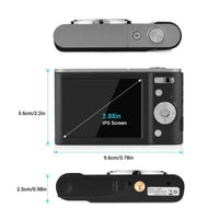 Andoer Mini Digital Camera 44MP 2.7K 16X Zoom Self-Timer 128GB Extended Memory Face Detection Anti-shaking Built-in Batteries - DRE's Electronics and Fine Jewelry