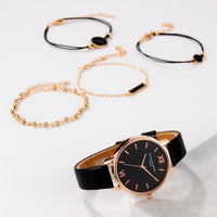 5pcs Women's Luxury Watch Set - Gift For Her - DRE's Electronics and Fine Jewelry