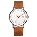 Men's Watch Fashion Relogio Masculino Business Rose Gold Quartz Watches Mens Watches Top Brand Luxury Erkek Kol Saati Wholesale