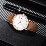 Men's Watch Fashion Relogio Masculino Business Rose Gold Quartz Watches Mens Watches Top Brand Luxury Erkek Kol Saati Wholesale