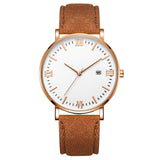 Men's Watch Fashion Relogio Masculino Business Rose Gold Quartz Watches Mens Watches Top Brand Luxury Erkek Kol Saati Wholesale
