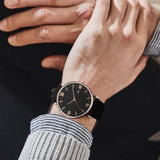 Men's Watch Fashion Relogio Masculino Business Rose Gold Quartz Watches Mens Watches Top Brand Luxury Erkek Kol Saati Wholesale