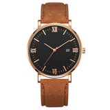 Men's Watch Fashion Relogio Masculino Business Rose Gold Quartz Watches Mens Watches Top Brand Luxury Erkek Kol Saati Wholesale