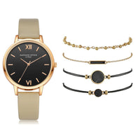 5pcs Women's Luxury Watch Set - Gift For Her - DRE's Electronics and Fine Jewelry