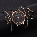 5pcs Women's Luxury Watch Set - Gift For Her - DRE's Electronics and Fine Jewelry