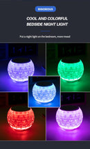 Amazon Hot Sale Two Channel Colorful LED Light Bedside Lamp Blue Tooth Mini Portable Speaker MP3 Playerv - DRE's Electronics and Fine Jewelry