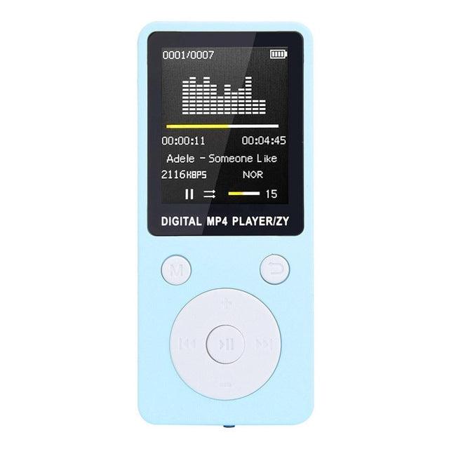 Portable MP4 Lossless Sound Music Player FM Recorder Walkman Player Mini Support Music, Radio, Recording, MP3, TF Card