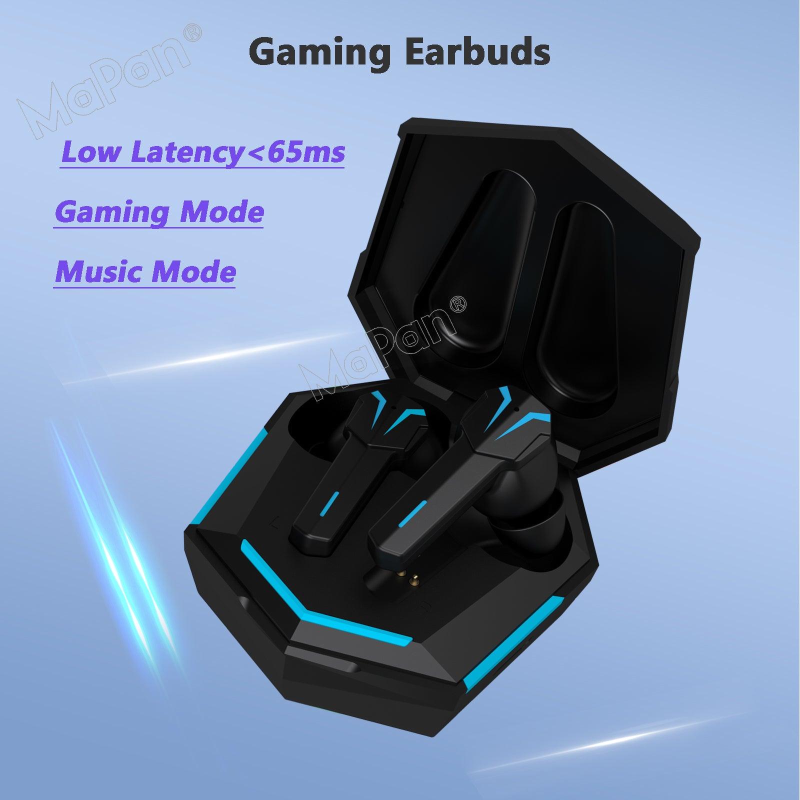 Free Shipping Gaming Earbuds 65ms Low Latency Sports Headphones Deep Bass Mini in ear TWS Wireless Earbuds Bluetooth Earphone