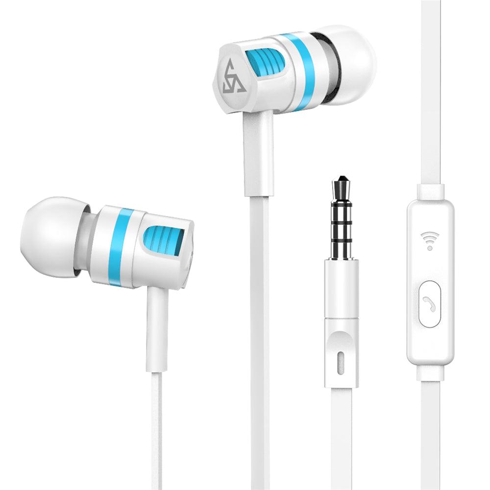 JM26 Headphone Noise Isolating in ear Earphone Headset with Mic for Mobile phone Universal for MP4