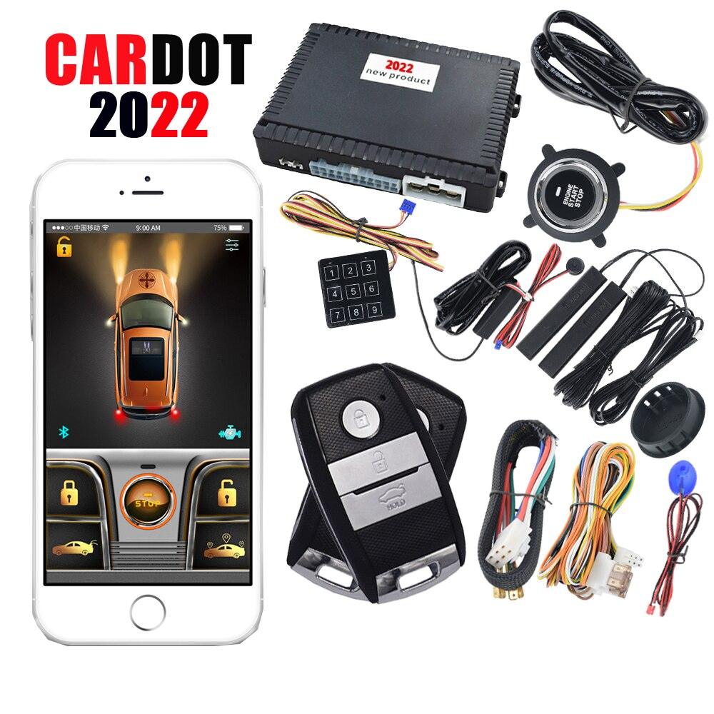 Cardot Car Accessory Auto Start Smart Phone App Control Remote Start Car Alarm Keyless Entry Central Lock Unlock Brazil Hot Sale - DRE's Electronics and Fine Jewelry