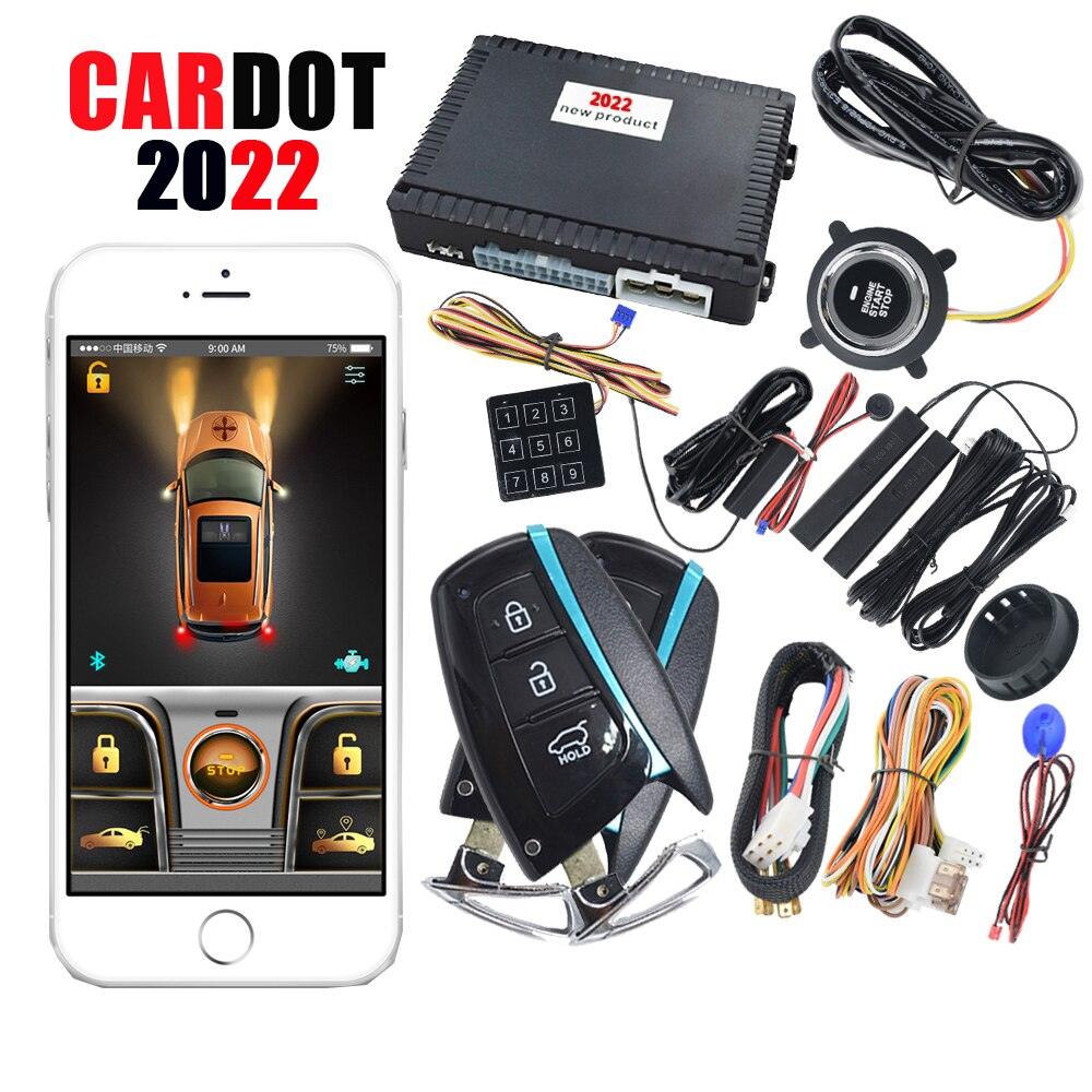 Cardot Car Accessory Auto Start Smart Phone App Control Remote Start Car Alarm Keyless Entry Central Lock Unlock Brazil Hot Sale - DRE's Electronics and Fine Jewelry