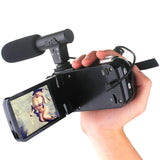 Professional 1080P HD Camcorder Video Camera 3.0 Inch LCD Camera 18x Digital Zoom Camera with Microphone