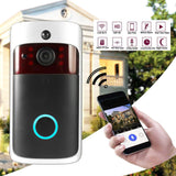 Smart Wireless WiFi Security DoorBell Visual Recording Consumption Remote Home Monitoring Night Vision Video Door Phone