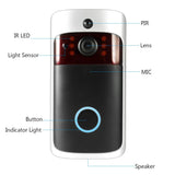 Smart Wireless WiFi Security DoorBell Visual Recording Consumption Remote Home Monitoring Night Vision Video Door Phone