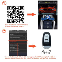 Universal Auto Start Stop Keyless Entry System Car Alarm Remote Engine Start System Push One Button Start System Car Accessories - DRE's Electronics and Fine Jewelry