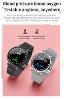 2020 SANLEPUS Stylish Women's Smart Watch Luxury Waterproof Wristwatch Stainless Steel Casual Girls Smartwatch For Android iOS - DRE's Electronics and Fine Jewelry