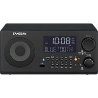 Sangean WR22BK FM-RBDS/AM/USB Bluetooth Digital Tabletop Radio with Remote - DRE's Electronics and Fine Jewelry