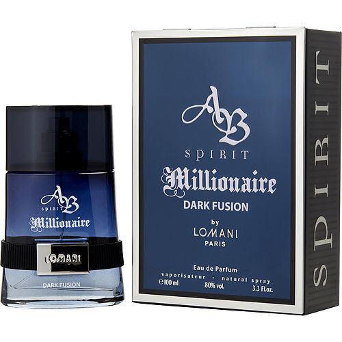 AB SPIRIT MILLIONAIRE DARK FUSION by Lomani EAU DE PARFUM SPRAY 3.3 OZ