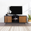 47.2 inches Mid-Century Modern 2 Door TV Stand with Storage Cabinet - DRE's Electronics and Fine Jewelry