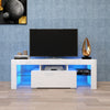 Entertainment TV Stand, Large TV Stand TV Base Stand with 20 LEDS Light TV Cabinet.