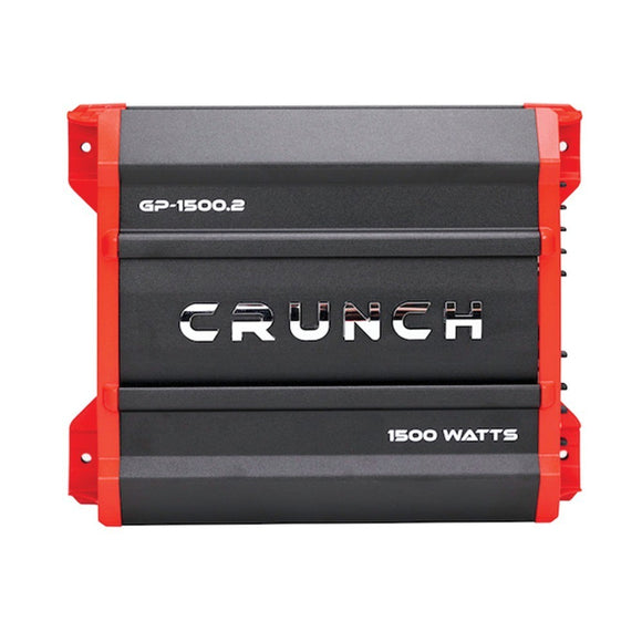 Crunch GP-1500.2 Ground Pounder 1,500-Watt 2-Channel Class AB Amp