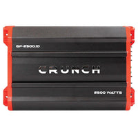 Crunch GP-2500.1 Ground Pounder 2,500-Watt Monoblock Class AB Amp - DRE's Electronics and Fine Jewelry