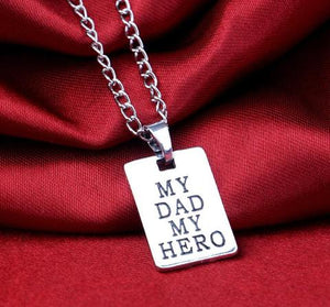 FREE My Dad My Hero Necklace