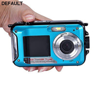 Double Screen Waterproof Camera 24MP 16x Digital Zoom Dive Camera - DRE's Electronics and Fine Jewelry