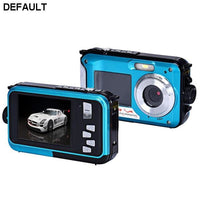 Double Screen Waterproof Camera 24MP 16x Digital Zoom Dive Camera - DRE's Electronics and Fine Jewelry