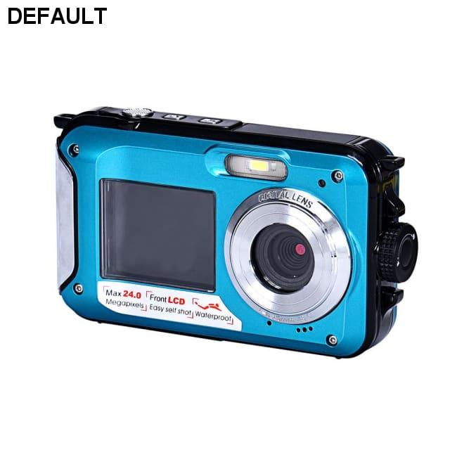 Double Screen Waterproof Camera 24MP 16x Digital Zoom Dive Camera - DRE's Electronics and Fine Jewelry